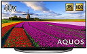 【中古】シャープ 40V型 液晶 テレビ AQUOS LC-40U45 4K HDR対応 低反射パネル搭載 dwos6rj