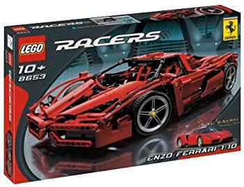 【中古】(未使用・未開封品) レゴ (LEGO) レーサー エンツオ・フェラーリ 1/10 8653 gsx453j