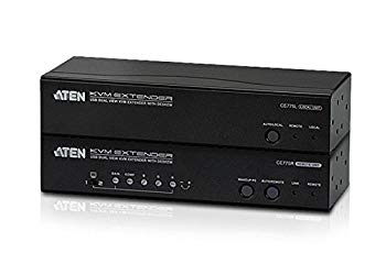 【中古】(未使用・未開封品) ATEN USB VGAデュアルディスプレイ カテゴリ5e KVMエクステンダー (デスキュー機能搭載、1280×1024@300...