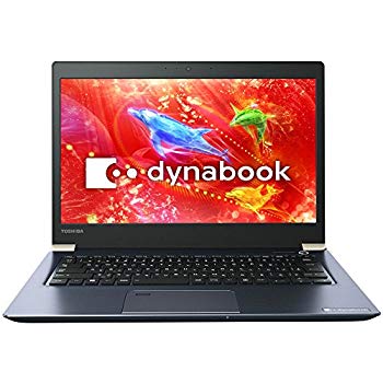 【中古】東芝 PUX53DLPNJA オニキスブルー dynabook UX53 UX53/DL ［ノートパソコン 13.3型ワイド液晶 SSD128GB］ n5ksbvb