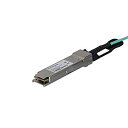 【中古】(未使用・未開封品) StarTech.com QSFP+ アクティブ光ケーブル 30m MSA準拠AOCケーブル 40GbE QSFP40GAO30M...
