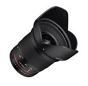 【中古】(未使用・未開封品) Rokinon 20???20?mm F / 1.8???22固定Prime 20?mm広角レンズfor Canon EF、ブラッ...