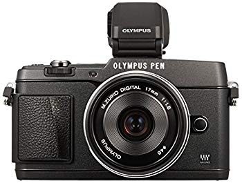 šۡɤOLYMPUS ߥ顼쥹 PEN E-P5 17mm F1.8 󥺥å(ӥ塼ե VF-4å) ֥å E-P5 17mm F1.8 LKIT BLK khxv5rg