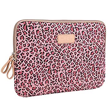 【中古】(未使用・未開封品)　bagsfromus Lisenキャンバス生地スタイリッシュなLeopard 's Spotsヒョウ印刷スタイル7???15.6インチラップトップスリーブコンピュータ保護キャ kmdlckf