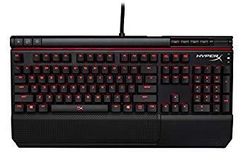 【中古】キングストン Kingston ゲーミングキーボード 茶軸 HyperX Alloy Elite HX-KB2BR1-US/R1 ゲーマー向け USB充電ポート LEDバックライト 2年保証 n5ksbvb