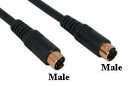 【中古】Manhattan、50フィートSビデオ( din-4?)オスto Sビデオ( din-4?)オスケーブル 6g7v4d0