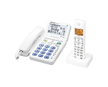 【中古】(未使用・未開封品)　シャープ デジタルコードレス電話機 子機1台付き 1.9GHz DECT準拠方式 JD-G60CL p1m72rm