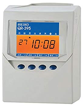 セイコーソリューションズ 多機能タイムレコーダー QR-395 g6bh9ry