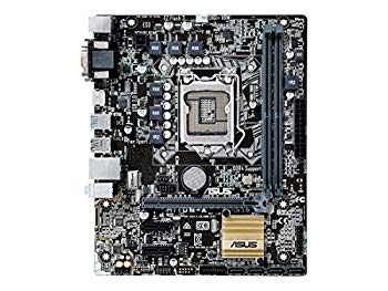 【中古】ASUSTeK Intel H110搭載 マザーボード LGA1151対応 H110M-A 【uATX】 w17b8b5