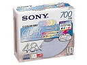 【中古】SONY 10CDQ80FPX CD-Rメディア インクジェット対応 カラーレーベル cm3dmju