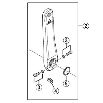 【中古】(未使用・未開封品)　SHIMANO(シマノ) FC-6800 左クランク 165mm Y1P498010 v1yptgt