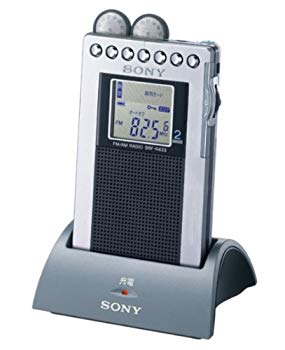 【中古】SONY FMステレオ/AMポケッタブルラジオ R433 シルバー SRF-R433/S wyw801m