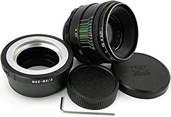 【中古】HELIOS 44-2 58mm F2 Russian Lens Adapter Micro 4/3 MFT Mount Olympus PEN OM-D E M1 M5 MARK II M10 n5ksbvb