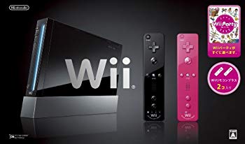 【中古】Wii本体(クロ) Wiiリモコンプラス2個 Wiiパーティ同梱 【メーカー生産終了】 g6bh9ry