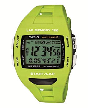 【中古】[カシオ] 腕時計 フィズ LAP MEMORY 120 電波ソーラー STW10003JF グリーン i8my1cf