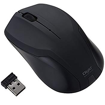 【中古】(未使用・未開封品)　Digio2 マウス 無線 静音 3ボタン BlueLED ブラック 48306 wyeba8q