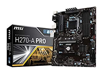 【中古】(未使用 未開封品) MSI H270-A PRO マザーボード Intel H270チップセット搭載 MB4136 6k88evb