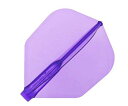 【中古】(未使用・未開封品) COSMO DARTS フライト Fit Flight AIR シェープ パープル 3枚入り 7z28pnb