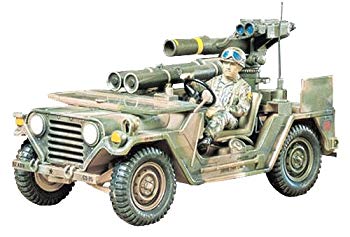 【中古】タミヤ 1/35 ミリタリーミニチュアシリーズ No.125 アメリカ陸軍 M151A2 トウミサイルランチャー搭載 プラモデル 35125 bme6fzu