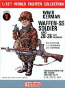 【中古】ファインモールド 1/12? ワールドファイターコレクション ドイツ武装親衛隊兵士・ルドルフ プラモデル FT1 6g7v4d0