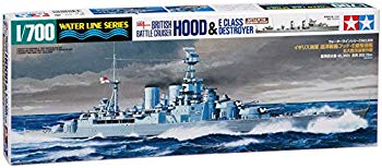 【中古】(未使用・未開封品)　タミヤ 1/700 ウォーターラインシリーズ No.806 イギリス海軍 巡洋戦艦 フッド・E級駆逐艦 北大西洋追撃作戦 プラモデル 31806 ar3p5n1