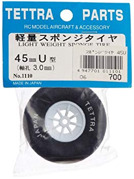 【中古】(未使用・未開封品)　テトラ 軽量スポンジタイヤ 45φU 軸径3.0mm 01110 tu1jdyt