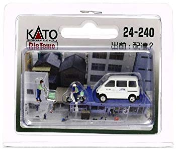 中古 KATONゲージ出前・配達224-240ジオラマ用品