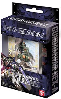 【中古】(未使用・未開封品)　ガンダムウォーネグザ 構築済みデッキ [GUNDAM feat. AGE DECK] 7z28pnb