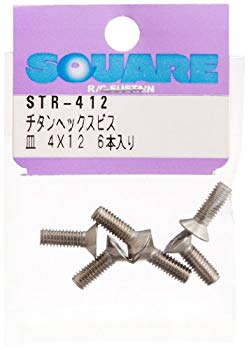 未使用、未開封品ですが弊社で一般の方から買取しました中古品です。一点物で売り切れ終了です。(中古品)スクエア 4×12 チタン皿ビス (6本入) STR-412【メーカー名】スクエア(SQUARE)【メーカー型番】STR-412【ブランド名...