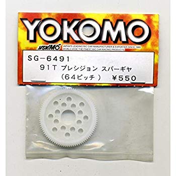 【中古】(未使用・未開封品)　ヨコモ 91T プレシジョンスパーギヤ (64ピッチ) SG-6491 7z28pnb