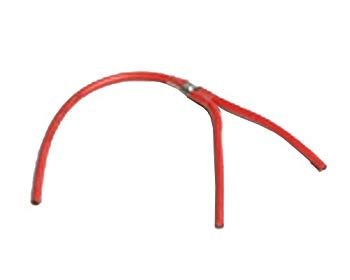 【中古】(未使用・未開封品)　アンプ配線用三又シリコンコード (赤) 70115 7z28pnb