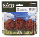 【中古】(未使用・未開封品) KATO Nゲージ けやき 茶 65mm 3本入 24-087 ジオラマ用品 f4u0baa