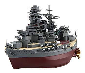 【中古】(未使用・未開封品)　フジミ模型 ちび丸艦隊シリーズ No.34 陸奥 全長約11cm ノンスケール 色分け済み プラモデル ちび丸34 wyeba8q