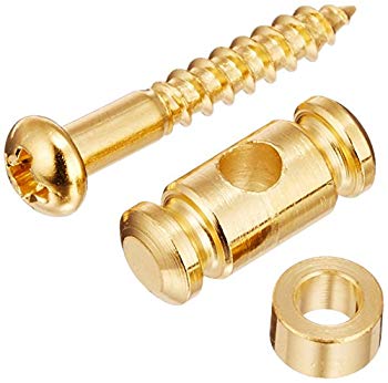 【中古】SCUD ストリングリテイナー、ギター用、円筒型、2.5mmスペーサー ゴールド SR-GB25G tf8su2k