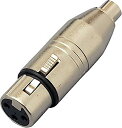 【中古】【非常に良い】TRUE DYNA トゥルーダイナ 変換コネクター XLR(F)/RCA(F) TDX314 z2zed1b(2)