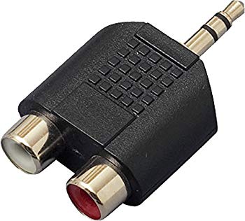 【中古】TRUE DYNA トゥルーダイナ 変換コネクター RCA(F)X2/StMini(M) TDF310 z2zed1b