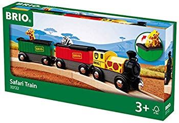 (未使用・未開封品)　BRIO (ブリオ) WORLD サファリトレイン 3両編成  33722 v1yptgt