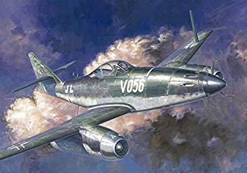 【中古】ハセガワ 1/32 ドイツ空軍 メッサーシュミット Me262V056 夜間戦闘試作機 プラモデル 08237 d2..