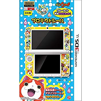 【中古】(未使用・未開封品)　妖怪ウォッチ NINTENDO 3DS LL専用 プロテクトシール ブルー台紙 f4u0baa