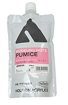 【中古】【非常に良い】ホルベイン アクリリックメディウム モデリングペーストパミス詰替用 AM444 300ml qqffhab