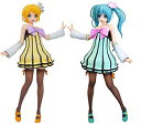 【中古】初音ミク Project DIVA Arcade Future Tone SPMフィギュア 初音ミク カラフルドロップ 鏡音リン チアフルキャンディ 2種セット ggw725x