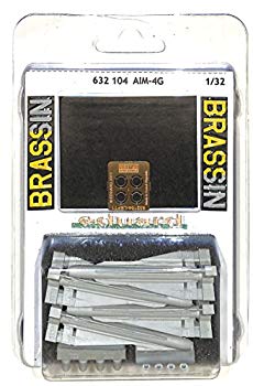 【中古】エデュアルド 1/32 ブラッシン AIM-4G ファルコンミサイル 4個入 プラモデル用パーツ EDU63210..
