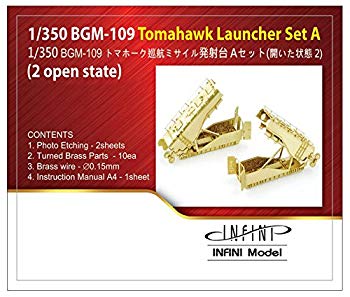 【中古】(未使用・未開封品)　インフィニモデル 1/350 アメリカ軍・トマホークミサ...