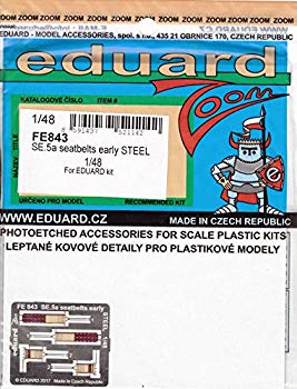 未使用、未開封品ですが弊社で一般の方から買取しました中古品です。一点物で売り切れ終了です。エデュアルド 1/48 ズームエッチングシリーズ SE.5a 初期型 シートベルト ステンレス製 エデュアルド用 プラモデル用パーツ EDUFE843【メーカー名】エデュアルド【メーカー型番】EDUFE843【ブランド名】エデュアルド(Eduard)【商品説明】エデュアルド 1/48 ズームエッチングシリーズ SE.5a 初期型 シートベルト ステンレス製 エデュアルド用 プラモデル用パーツ EDUFE843プラモデル本体は含まれません。組み立て塗装が必要なプラモデル用パーツ。別途、工具、塗料等が必要。1/48スケールディテールアップパーツこの度はご来店誠に有難うございます！当店では初期不良に限り、商品到着から7日間は返品を受付けております。ご注文後のお客様都合での返品はお受けしておりませんのでご了承ください。他モールとの併売を行っておりますので、万が一売り切れの場合はご連絡させて頂きます。当店の・品は、お客様から買い取りました中古扱い品です。ご注文からお届けまで1、ご注文⇒ご注文は24時間受け付けております。2、注文確認⇒ご注文後、当店から注文確認メールを送信します。3、在庫確認⇒お届けまで3日から10日程度とお考え下さい。商品によってはお取り寄せさせていただきますので、通常よりお時間がかかる場合があります。その際はご連絡させていただきますのでご了承願います。当店は少人数運営のため、電話でのお問い合わせは受け付けておりませんので、メールにてお願い致します。