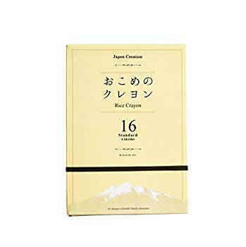 【中古】(未使用・未開封品)　おこめのクレヨン 16色セット standard ST-RICE02 6k88evb