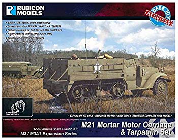 【中古】【非常に良い】ルビコンモデル 1/56 アメリカ軍 M21 MMC 81mm自走迫撃砲 拡張パーツ プラモデル用パーツ RB0053 z2zed1b