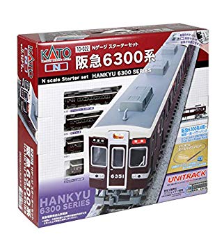 【中古】KATO Nゲージ スターターセット 阪急6300系 10-022 鉄道模型 入門セット