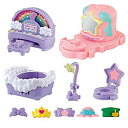 【中古】(未使用・未開封品) キラキラハッピー ひらけ! ここたま しかけいっぱい!家具セット bt0tq1u