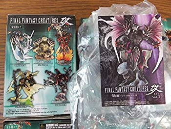 【中古】FF13 全6種 シークレット バハムート クリーチャーズ改 召喚獣 フィギュア FAINALFANTASY ファイナルファンタジー13 vol.3 オーディン mxn26g8