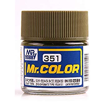 【中古】(未使用・未開封品)　Mr.カラー ジンク・クロメイト タイプI FS34151 〈3/4つや消し〉 bt0tq1u